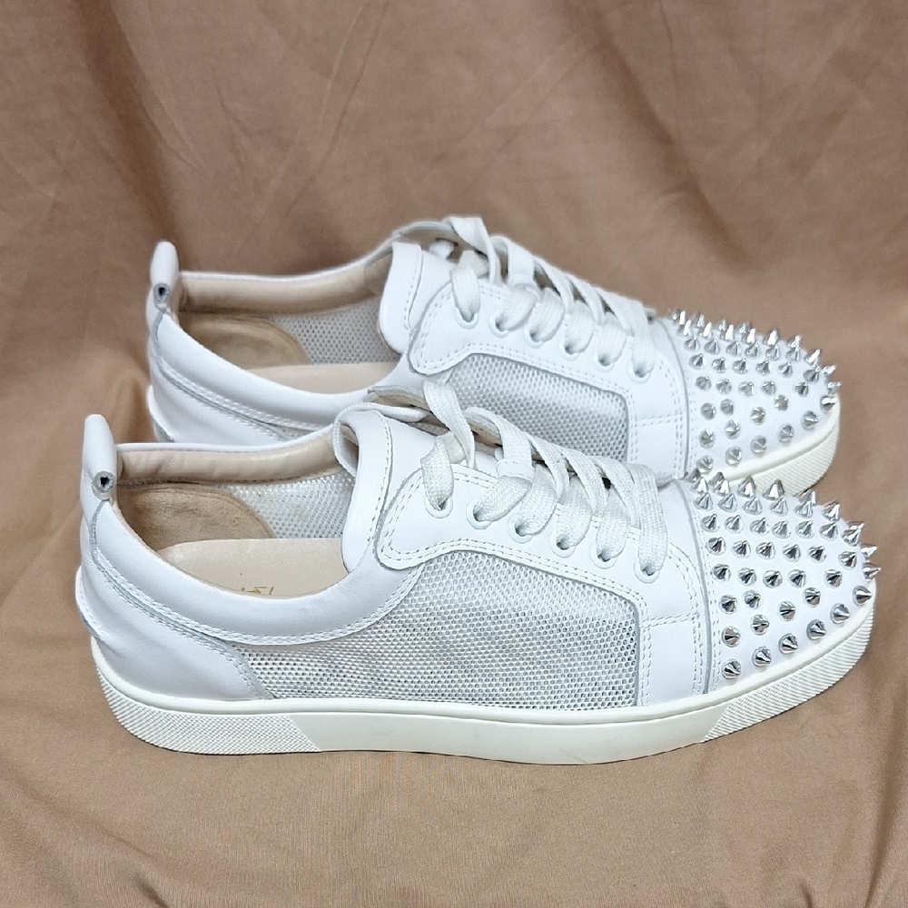 Copy cat White Studded Sneakers Size 41 (Men's 8) New (NN3)